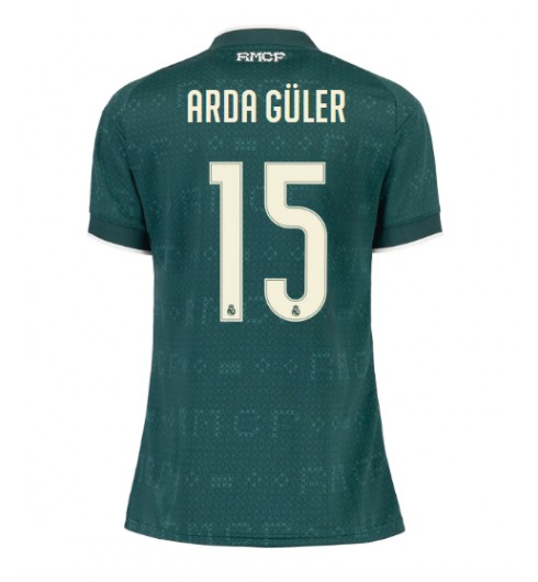 Real Madrid Arda Guler #15 Vieraspaita Naisten 2026-27 Lyhythihainen Real Madrid Arda Guler #15 Vieraspaita Naisten 2026-27 Lyhythihainen